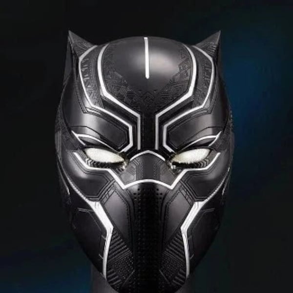 Black Panther helmet real TOP STL file for 3Dprint