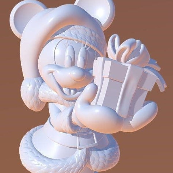 Minies Xmas STLFile 3D Print