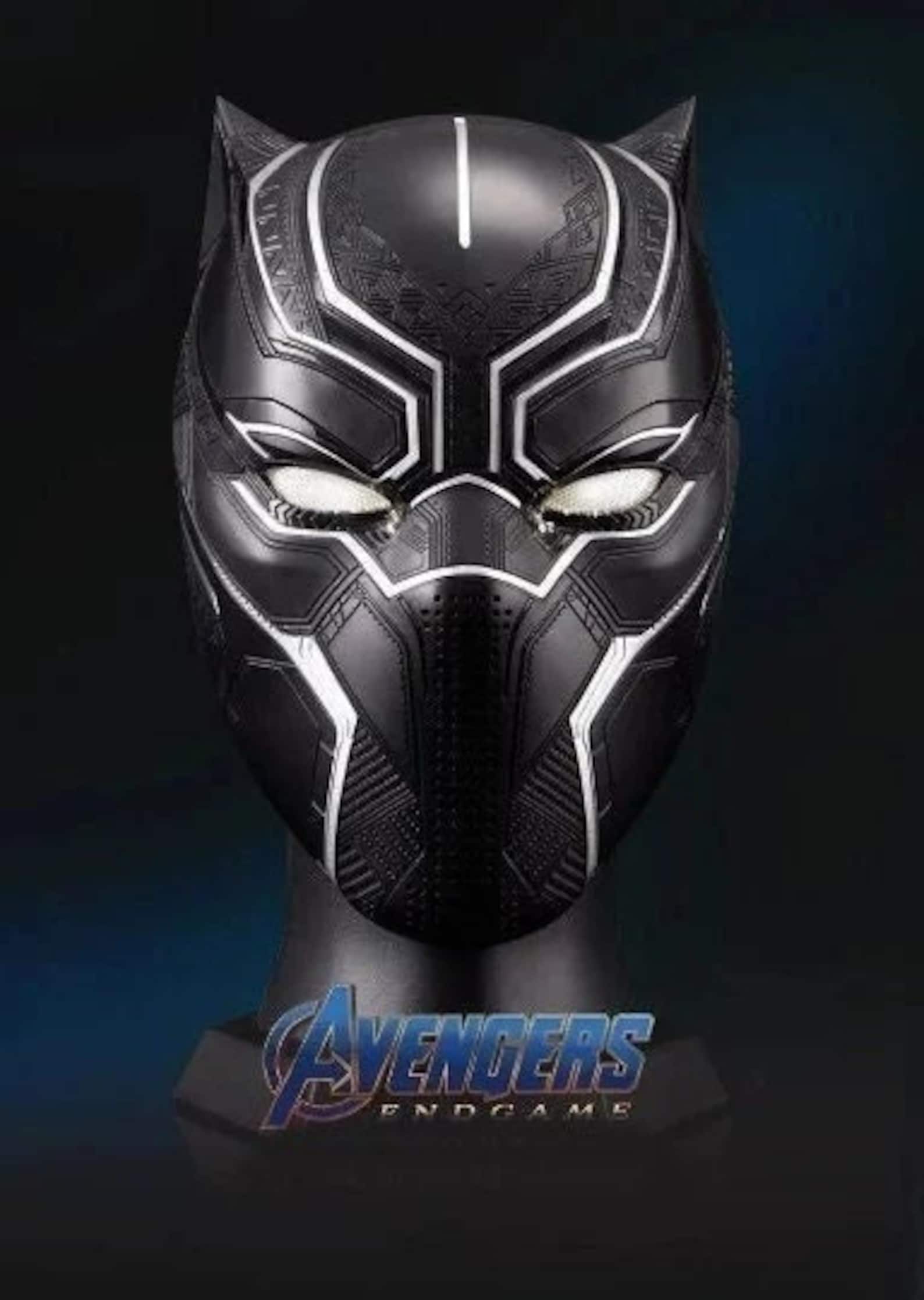 Black Panther Helmet Real TOP STL File for 3dprint Etsy