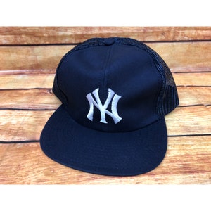 NWT NOS Vintage New York NY Yankees Snapback Mesh Trucker Baseball Hat Twins Enterprise (b3)