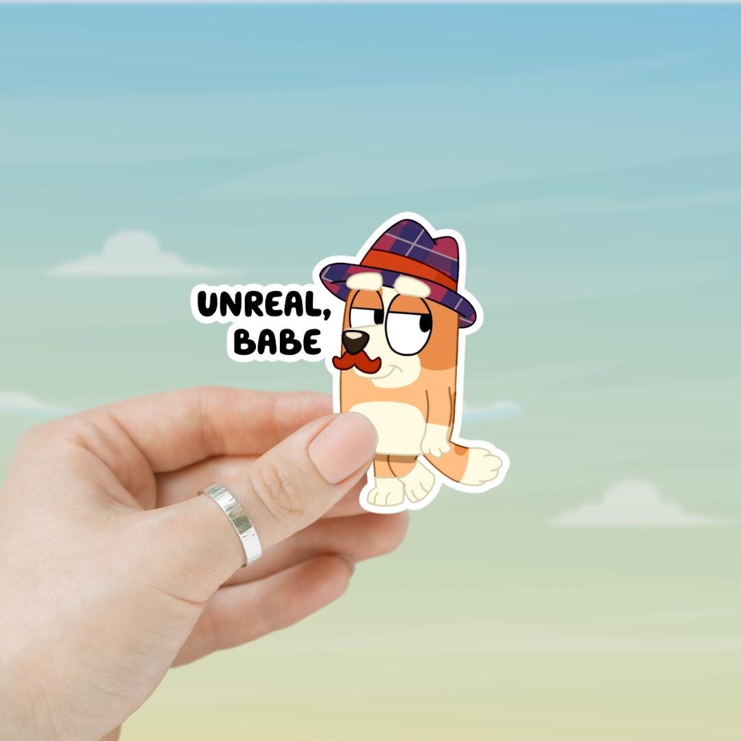 Unreal Sticker Unreal Babe Die Cut Sticker in Matte or Glossy Finish - Etsy