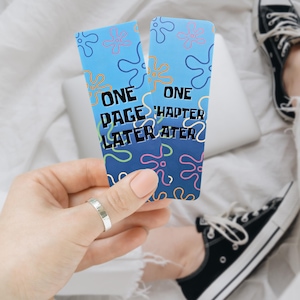 One Page/Chapter Later Bookmark: 90s TV Show Gift