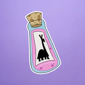 Llama Juice Sticker in Matte or Holographic Finish