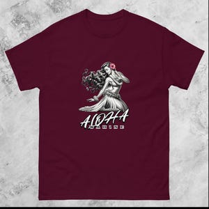 Aloha Wahine Shirt – Hawaiian Style T-Shirt – Island Wahine Shirt – Unisex Aloha Tee – Hawaii Graphic Shirt Women