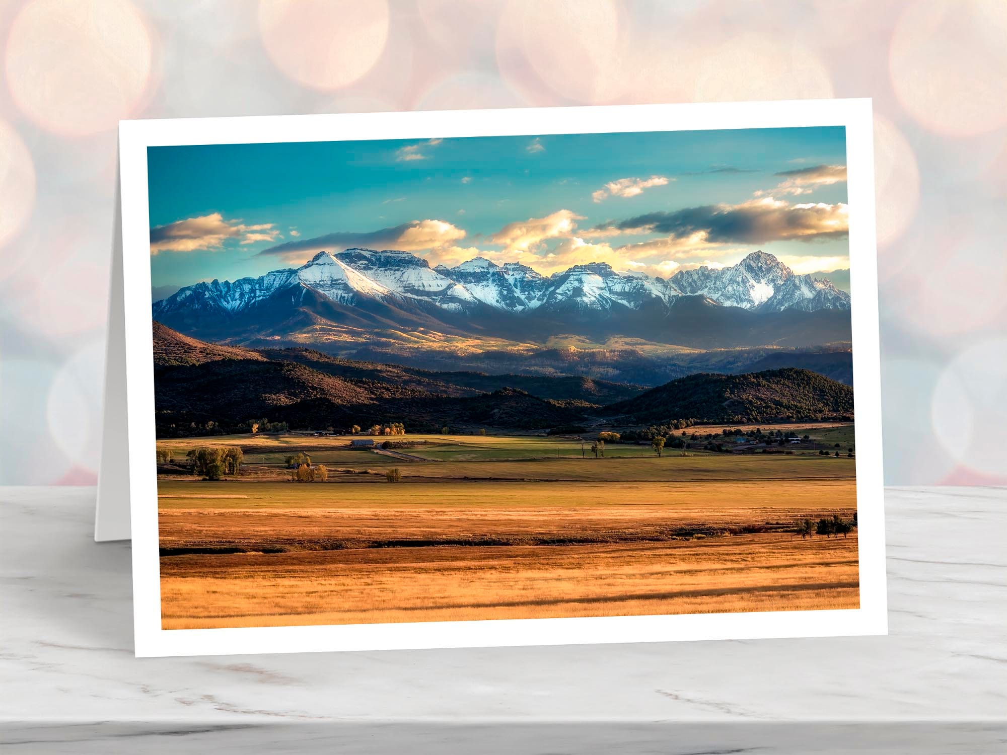 The Mountains Beyond Photo Greeting Card - Blank Inside - Colorado ...