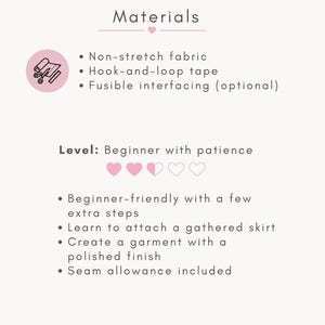Dog Dress PDF Sewing Pattern | DIY Dog clothes | Small to Large Sizes image 4