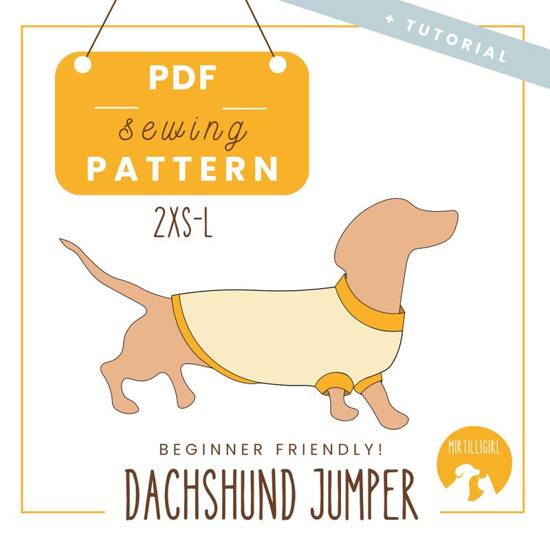 Miniature Dachshund Clothes Etsy