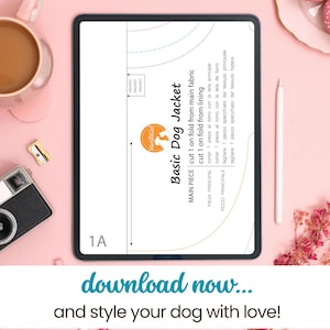Dog Jacket Sewing Pattern PDF | DIY Pet Clothing | Dog Clothes Sewing Pattern image 4