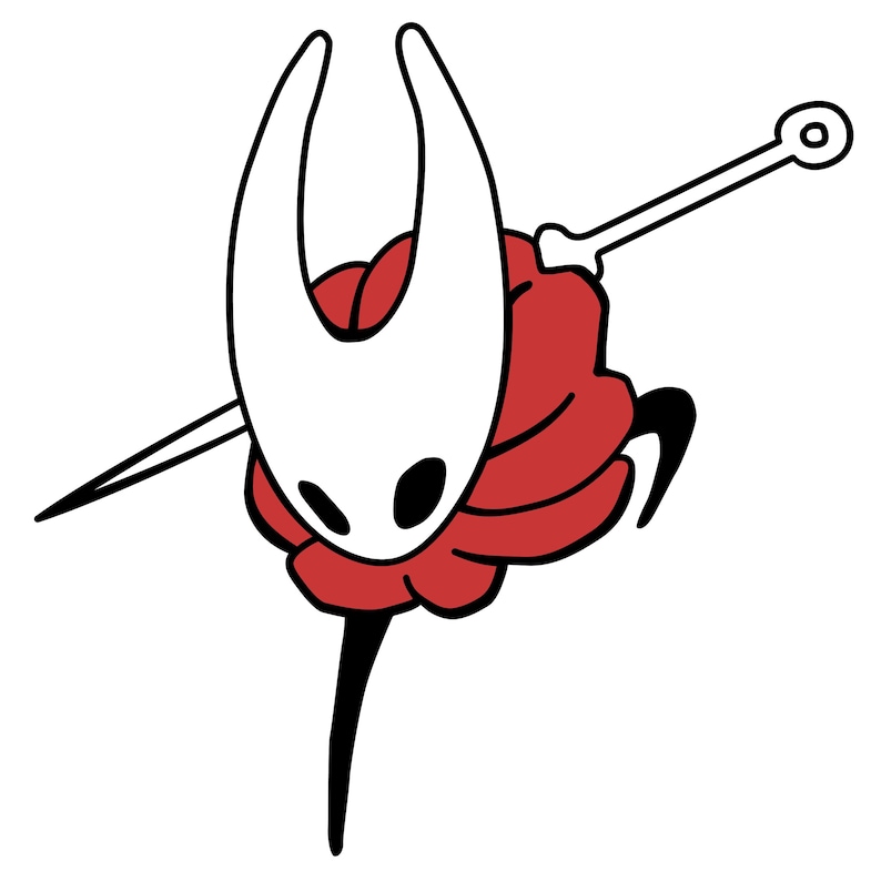 Hollow Knight Silksong SVG Silksong Needle Hollow Knight Needle SVG