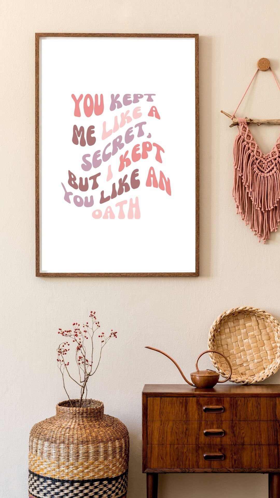 Digital Download Taylor Swift Lyrics Wall Art All to Well Etsy