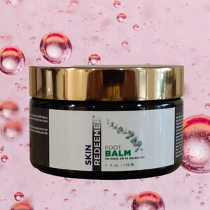 Botanical Foot Balm for dry cracked feet