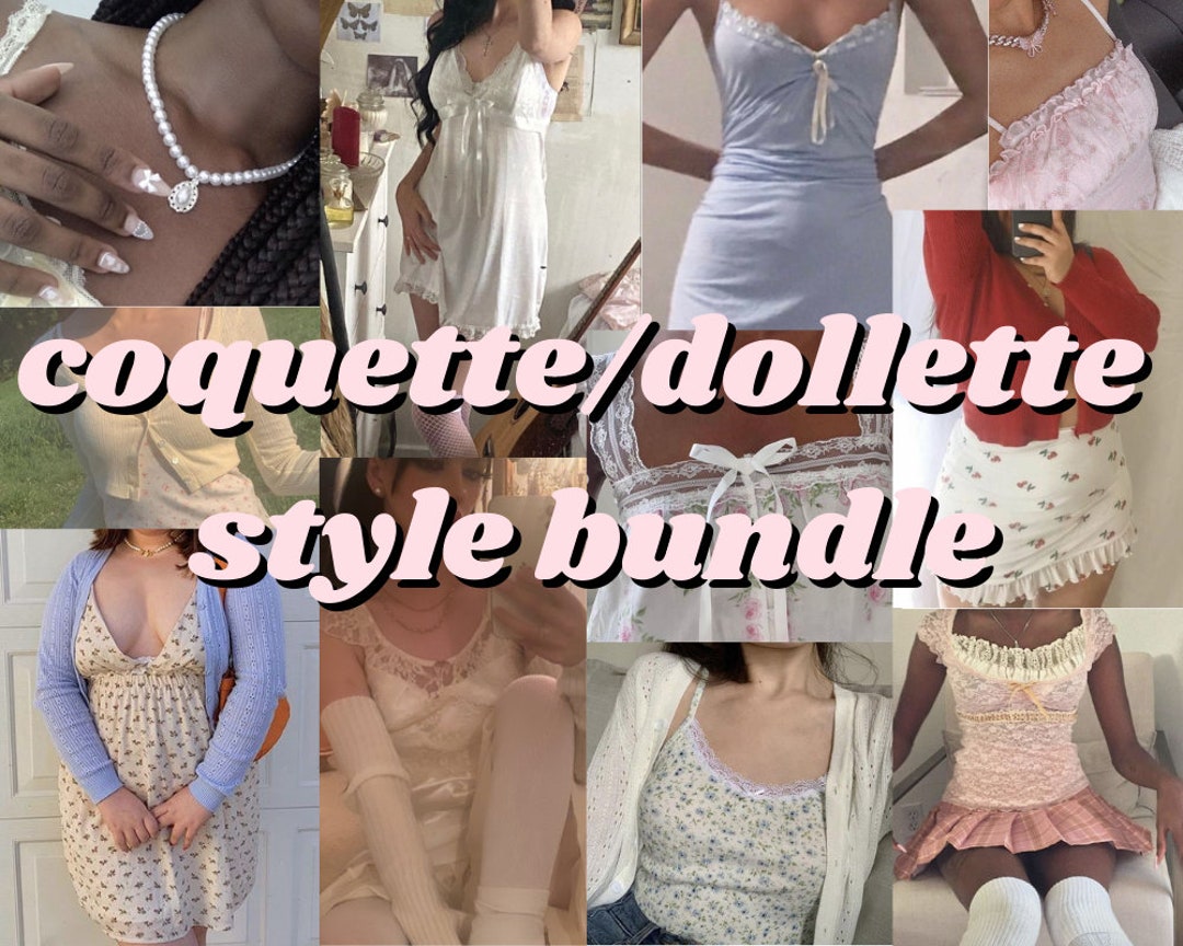 Coquette Dollete Style Bundle Etsy Canada