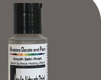 Gray Basalt Modelers DP Acrylic Airbrush Paint 1 oz