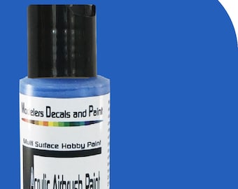 GN Big Sky Blue Modelers DP Acrylic Airbrush Paint 1 oz