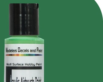 Cab Green Modellierer DP Acryl Airbrush Paint 1 oz
