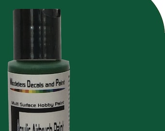Weyerhauser Green Modelers DP Acrylic Airbrush Paint 1 oz
