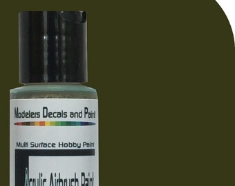 GN Steam Engine Green Modelers DP Acrylic Airbrush Paint 1 oz