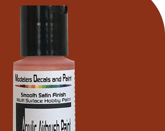 Red Oxide Modelers DP Acryl Airbrush Paint 1 oz