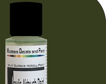 Coach Green Modelers DP Acrylic Airbrush Paint 1 oz