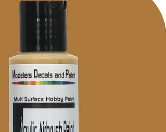 Depot Buff Modelers DP Acrylic Airbrush Paint 1 oz