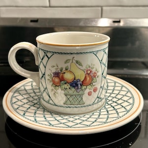 Villeroy and Boch Basket Tea Set - Etsy