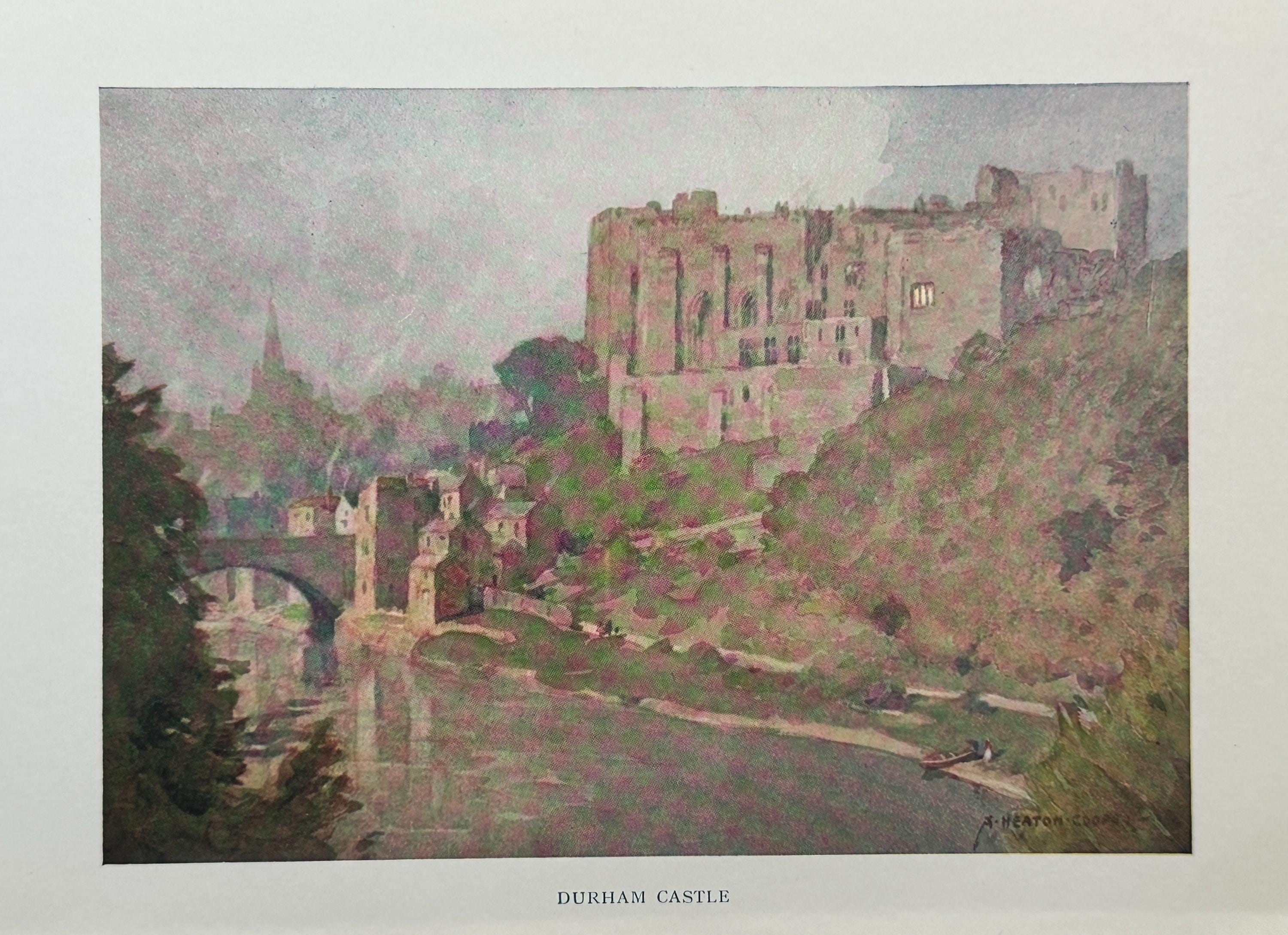 Durham castle art - Etsy México, image size:3000x2179