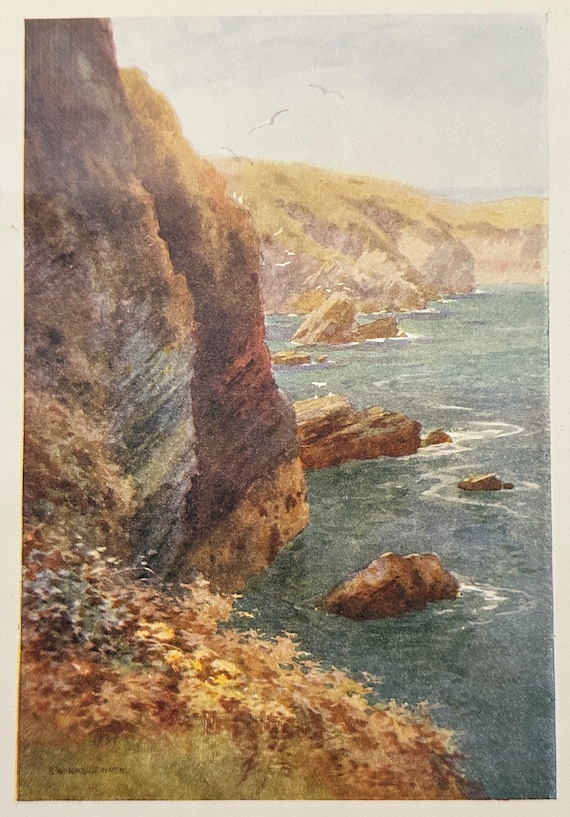 水彩画「海岸線」 【公式通販】