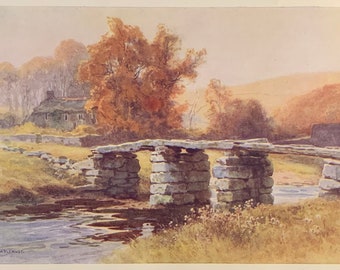 ドーセット・ウェセックス・コーフ城村パーベックヴィンテージプリント