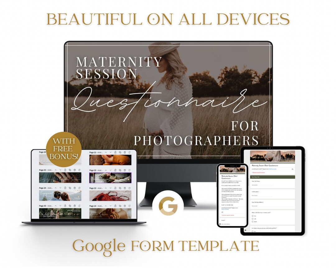 Maternity Photoshoot Questionnaire Online Form Questionnaire, Drag