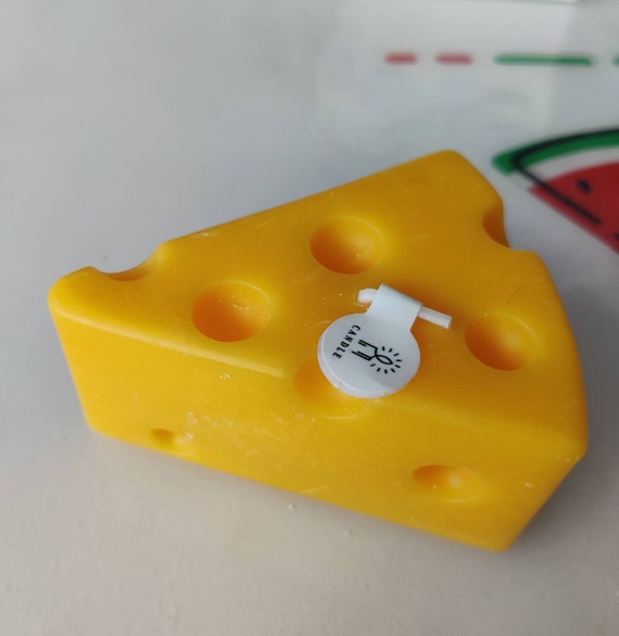 Kunstkerze Käse verschiedene Größe