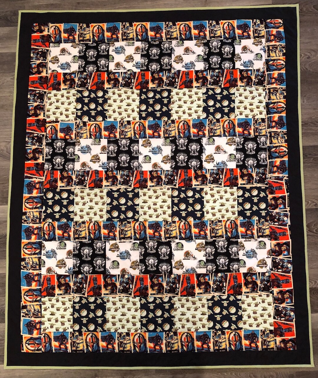 Mandalorian Quilt Etsy
