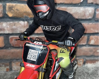 Custom Hoodie for RC Dirtbike Rider Pro-Moto