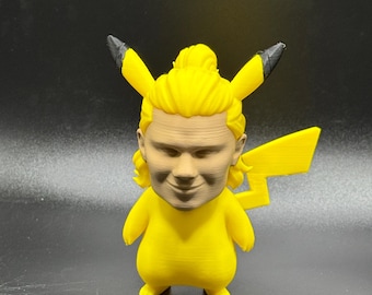 Erling Haaland Pikachu Figurine Norway FIFA World Cup Soccer