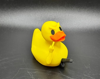Naughty Jeep Duck Middle Finger Duck