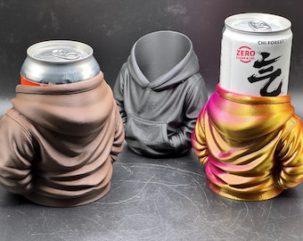 Hoodie Koozie for Energy Drinks, Seltzers & Sode Cans
