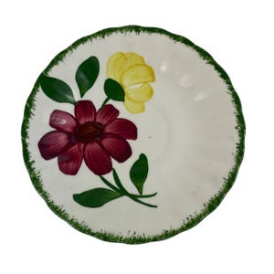 Blue Ridge Southern Pottery Härlig Linda Variant Fat Tallrik