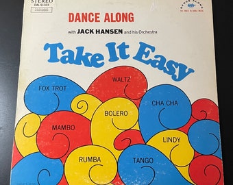 Jack Hansen & His Orchestra – Take It Easy Vinyl LP Record 1972 DAL-S1323