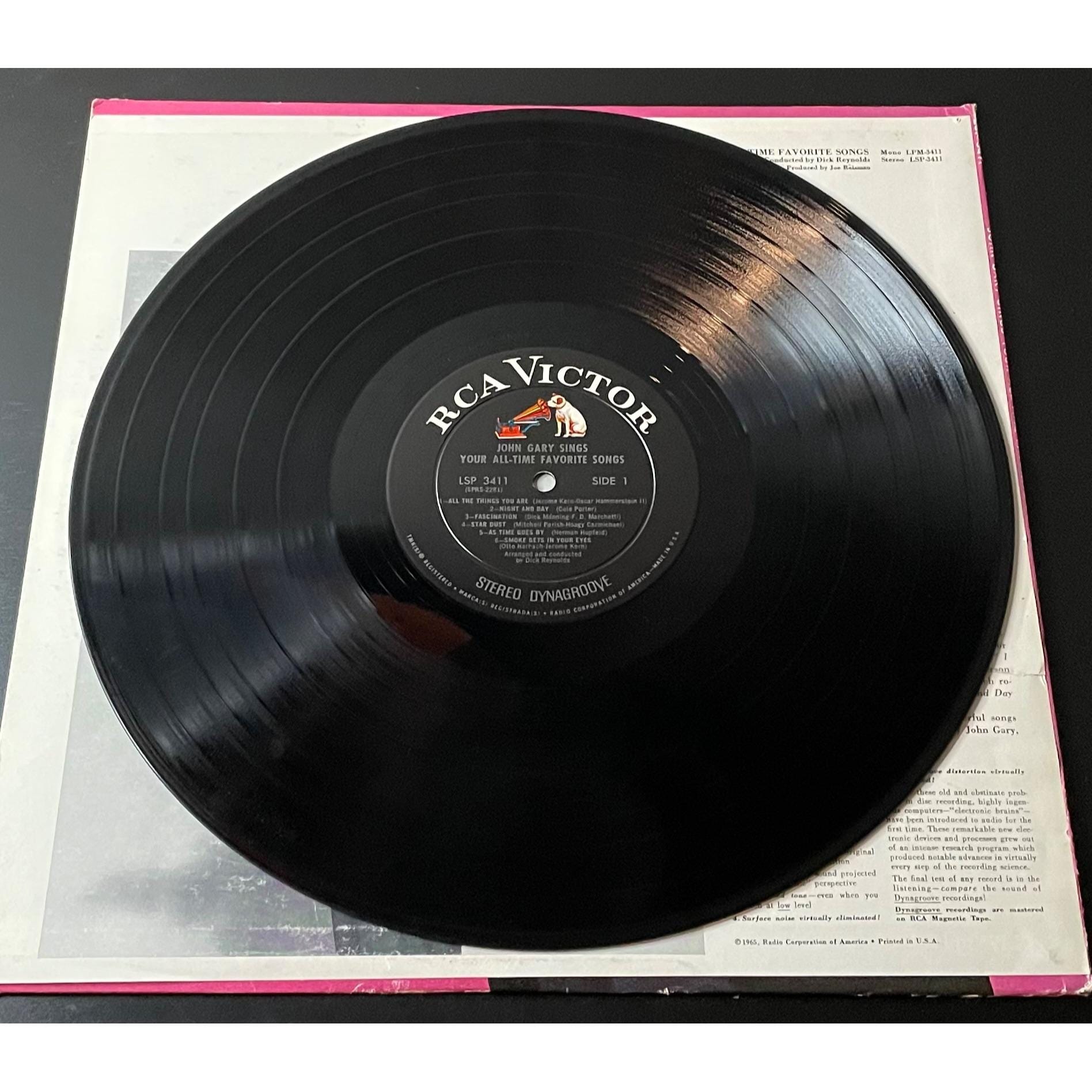 ジョン・ゲイリーが歌うあなたのお気に入りの歌 ビニール LP レコード