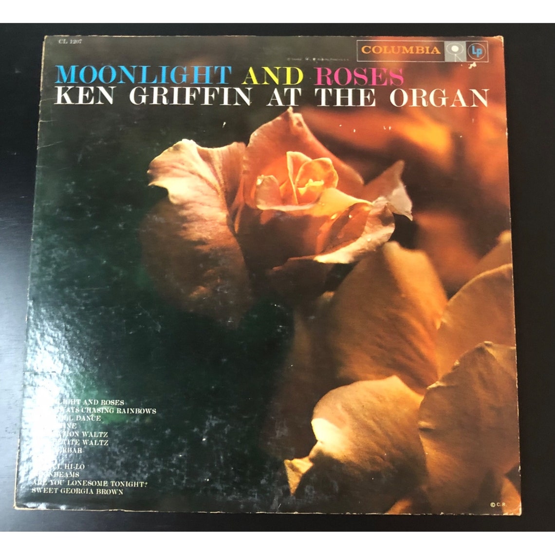 Moonlight & Roses Ken Griffin at the Organ CL 1207 Columbia 1963 - Etsy