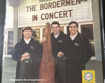 The Bordermen in Concert Vinyl LP Record  XSBV 110800 Chuck Woolery