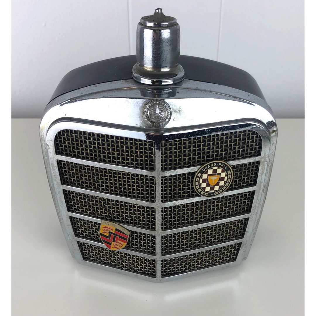 1968 Mercedes Benz Grille Flask Decanter Music Box Royal Etsy