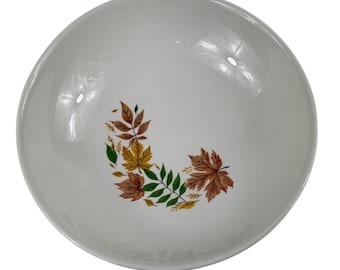 Salem American Ironstone  Autumn Leaves 9" Round Vegetable Bowl