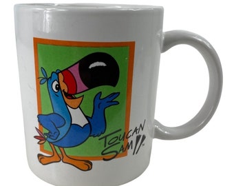 2002 Kellogg Toucan Sam Ceramic Coffee Mug