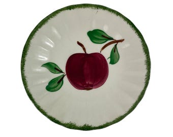 Blue Ridge Southern Pottery Quaker Apple Bread & Butter Plate
