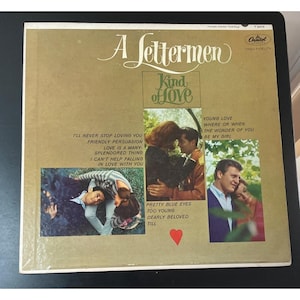 The Lettermen – A Lettermen Kind Of Love 1963 Capitol ST-2013 Vinyl LP Record