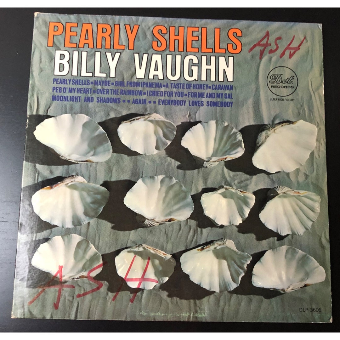 Billy Vaughn~pearly Shells Vinyl Record Dot DLP 25605 ~ 1964 - Etsy