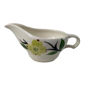 Blue Ridge Southern Pottery Dixie Dogwood Gravy Boat