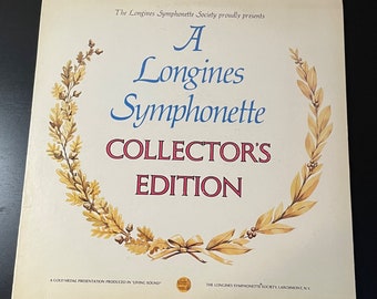 Longines Symphonette Bing Crosby LWS-224 Vinyl-LP