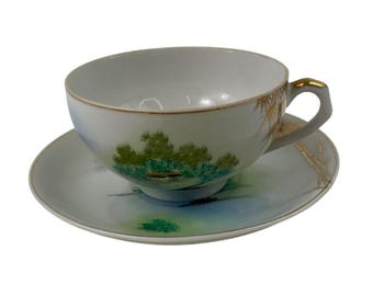 Japanese Kutani Lithophane Teaset - 16 Piece - 1930s - Etsy Denmark