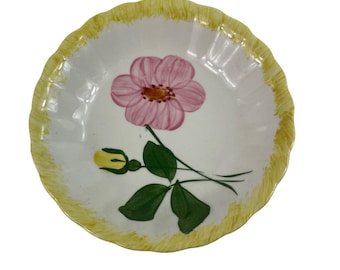 Blue Ridge Southern Pottery Wrinkled Rose 5 3/8" Fruit/Dessert (Sauce) Bowl